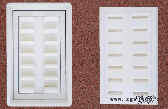 通程模具公路水泥预制块沟盖板塑料模具下水盖板 多孔盖板井盖图2