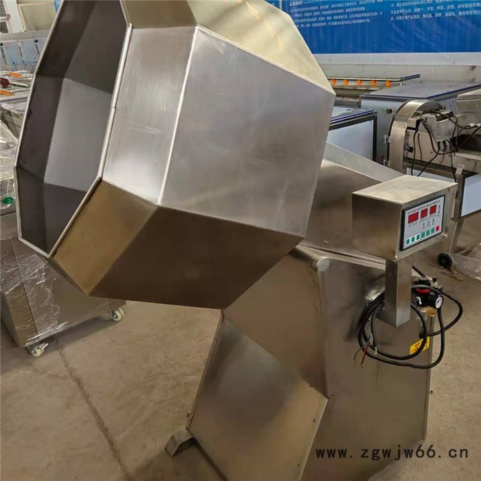 BL-800L滚筒拌料机 食品混合搅拌机 辣条榨菜拌料机 不锈钢滚筒式图5