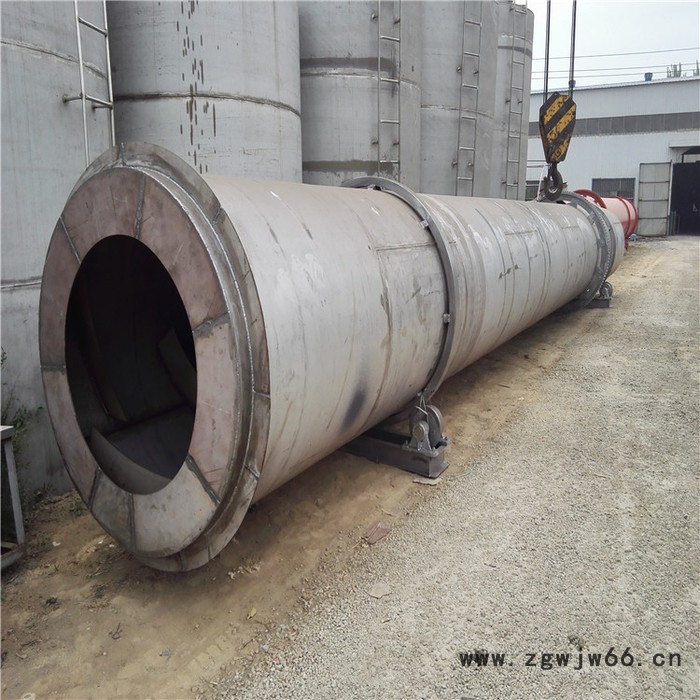 浩运10-26米 刮板滚筒烘干机 回转滚筒烘干机 矿渣烘干机 污泥脱水烘干机图2