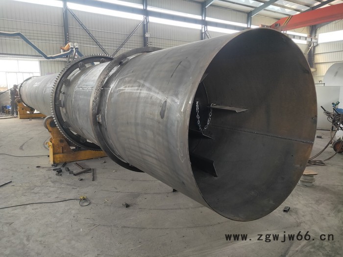 浩运10-26米 刮板滚筒烘干机 回转滚筒烘干机 矿渣烘干机 污泥脱水烘干机图4