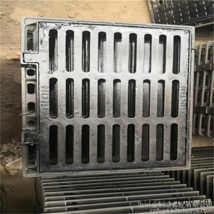 金帆顺 方形 铸铁圆形井盖  市政雨水篦子 路政雨水篦子 大量现货图4