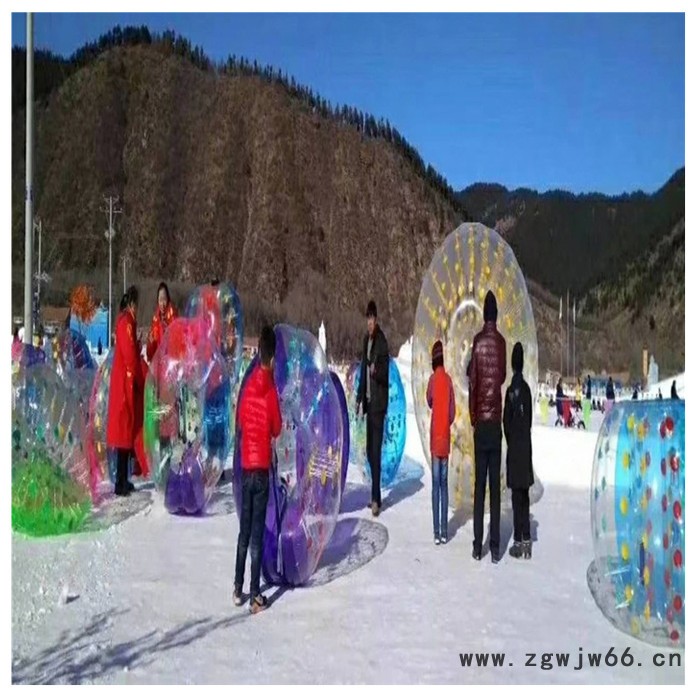 山东瀚雪 气模类 碰撞球 滚筒 悠波球图3