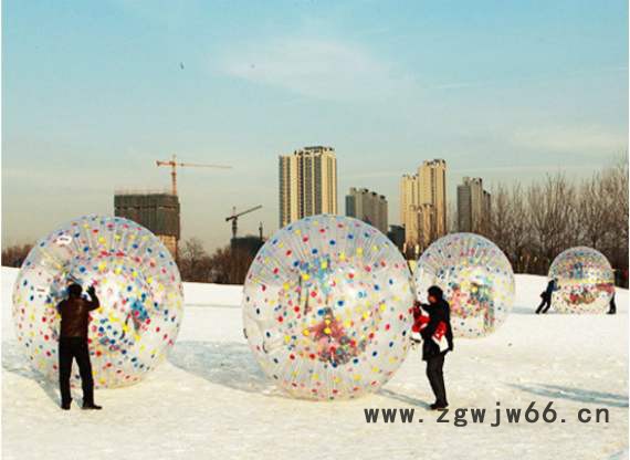 山东瀚雪 气模类 碰撞球 滚筒 悠波球图2