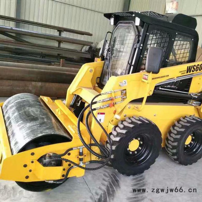 ** 山河 徐工 凯斯 厦工 芒特 海松 卡特 压实器 装载机改装成压路机 小型滚筒压实器 定做滚筒压实机图5