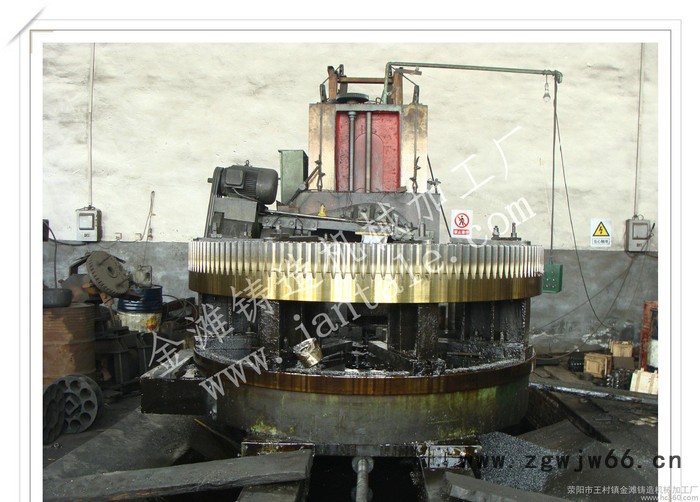 金滩滚筒烘干机大齿圈大齿轮图2