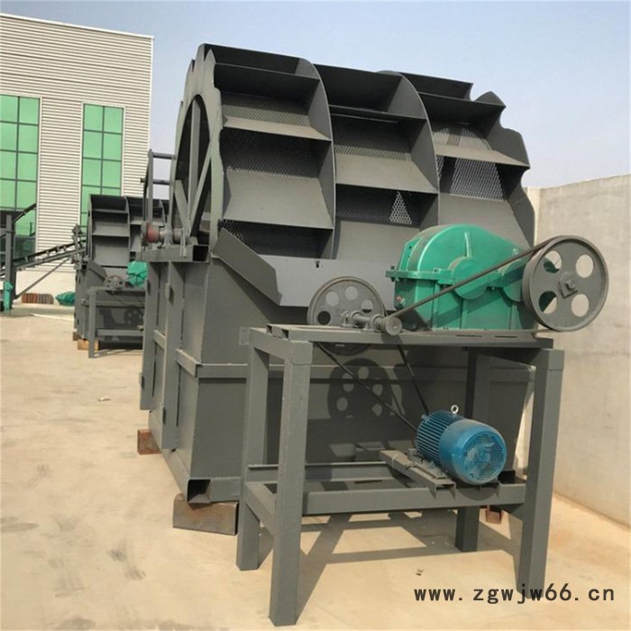 鼎泉机械滚筒筛洗一体机 筛沙机 水洗滚筒筛轮斗洗砂机 大型圆筒筛砂石机图2