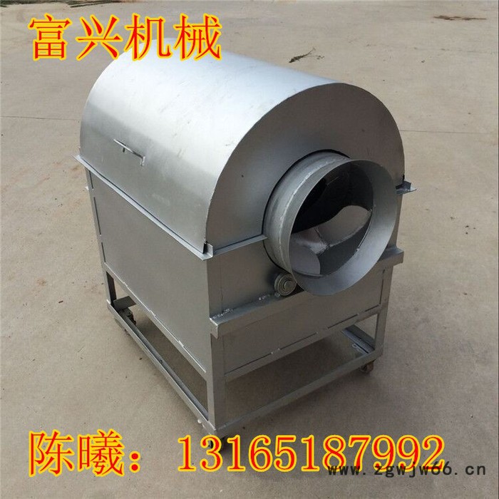 大型滚筒电加热炒料机 花生干果瓜子炒货机 不锈钢滚筒图3