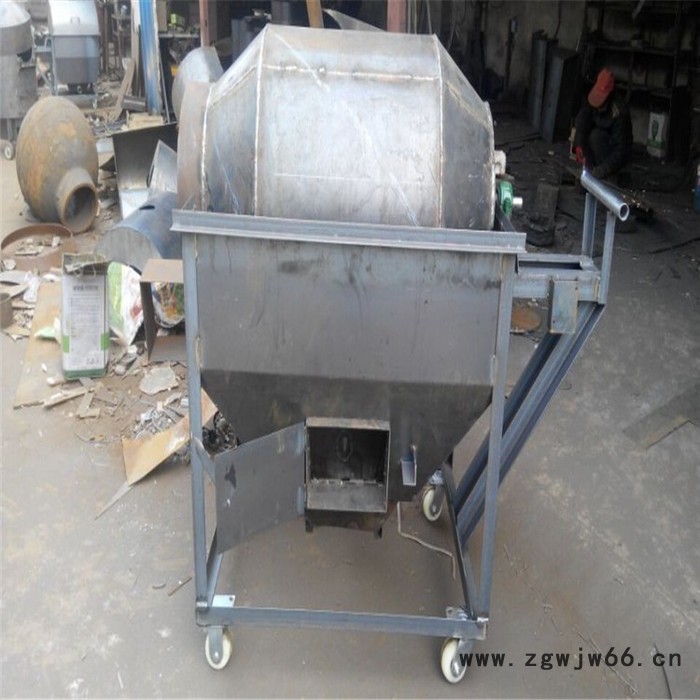 大型滚筒电加热炒料机 花生干果瓜子炒货机 不锈钢滚筒图7