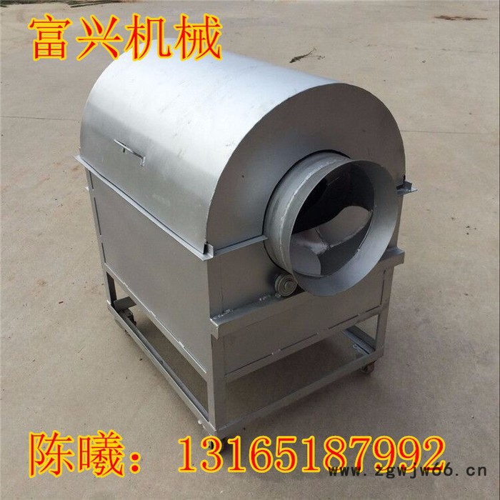 大型滚筒电加热炒料机 花生干果瓜子炒货机 不锈钢滚筒图8