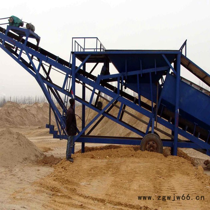 鸿特 厂家批发  无轴滚筒筛石机 移动式滚筒筛石机 矿用筛石机 致电询价图4