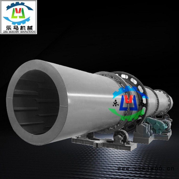 乐马机械LMGT型滚筒干燥机，转鼓回转烘干干燥机图4