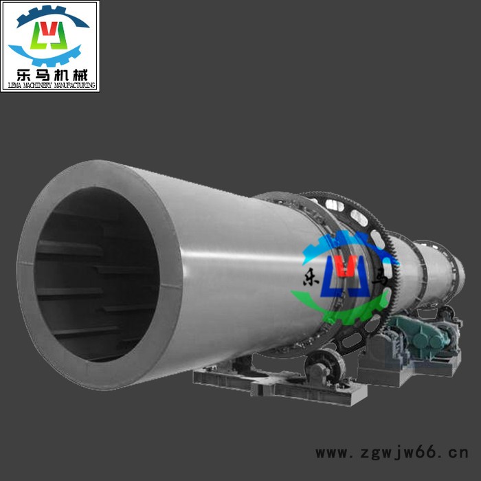 乐马机械LMGT型滚筒干燥机，转鼓回转烘干干燥机图5