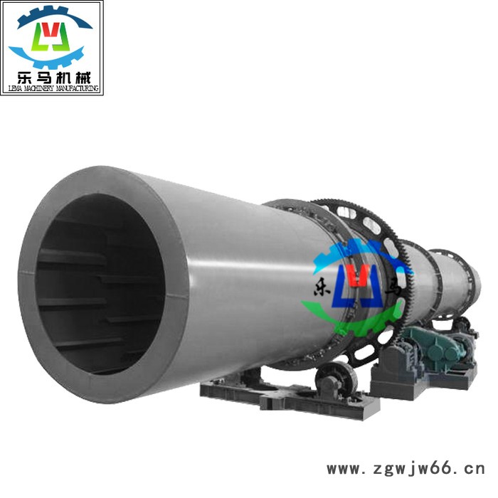 乐马机械LMGT型滚筒干燥机，转鼓回转烘干干燥机图6
