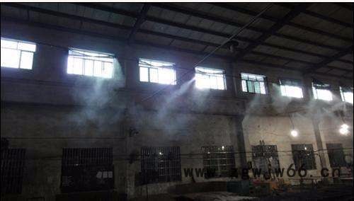 湖北仙桃厂房除尘降温雾喷系统低压雾化喷嘴厂房加湿降温水雾喷头图2