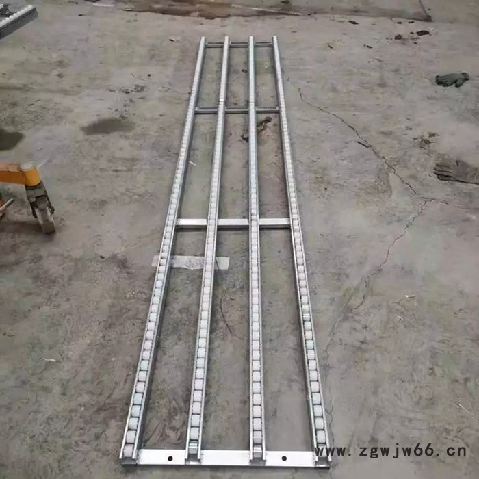 滚筒卸货滑梯 无动力卸货滑道 无动力滑轮 性能稳定