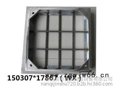 种植草盆井盖 不锈钢污水隐形井盖重量标准图2