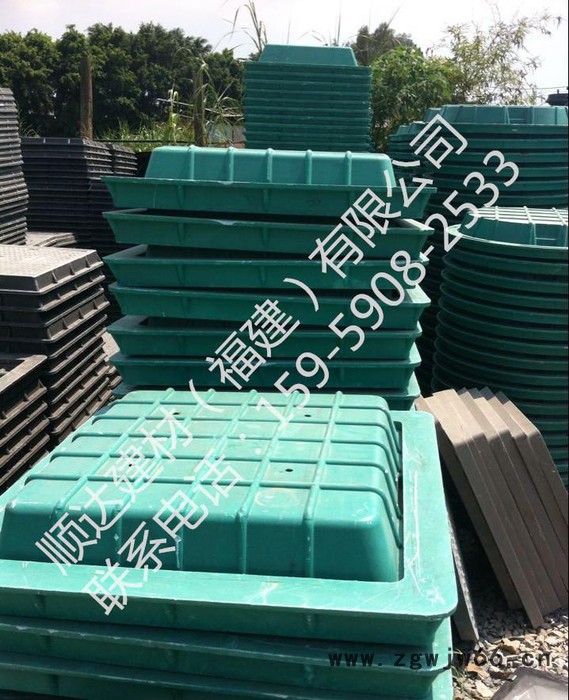 直销  树脂草坪井盖  树脂复合材料井盖DN700混凝土井盖图3