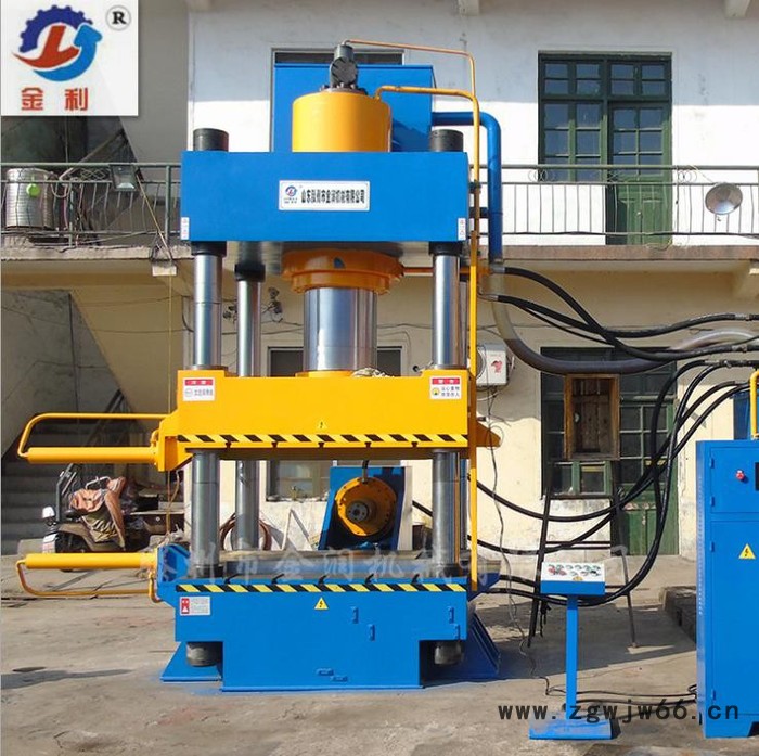 金利供应YQ32-630吨四柱液压机 树脂井盖成形液压机 630吨四柱压力机图3