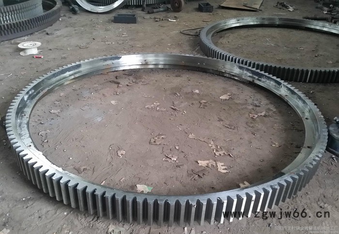 Φ2.0米滚筒烘干机齿圈 跑带 小齿轮 托轮 支架图2