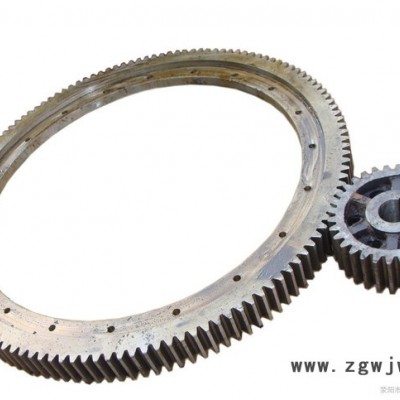 Φ2.0米滚筒烘干机齿圈 跑带 小齿轮 托轮 支架