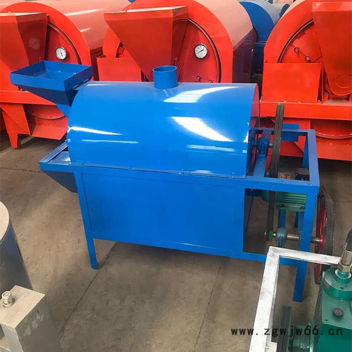 富德150核桃芝麻炒货机开心果炒料机药材滚筒转炉滚筒辣椒烘干机全自动菜籽炒货机图8