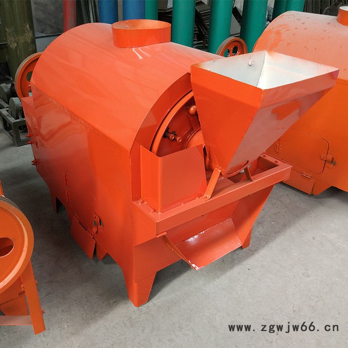 富德150核桃芝麻炒货机开心果炒料机药材滚筒转炉滚筒辣椒烘干机全自动菜籽炒货机图7