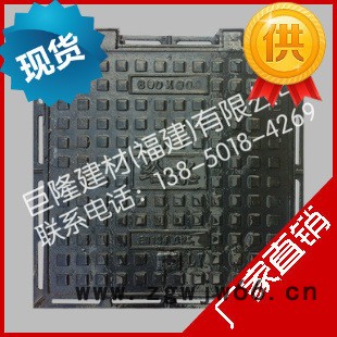 给水井盖 球墨铸铁方形井盖 窨井盖 600*600方井盖图3