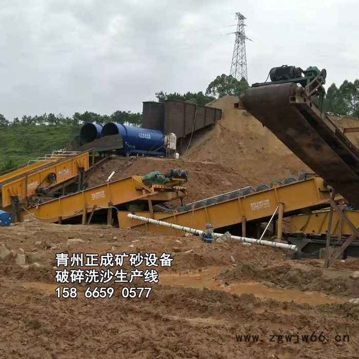 正成 洗沙机 水轮洗沙机 滚筒洗砂机 洗沙机厂家 水轮洗沙机图5