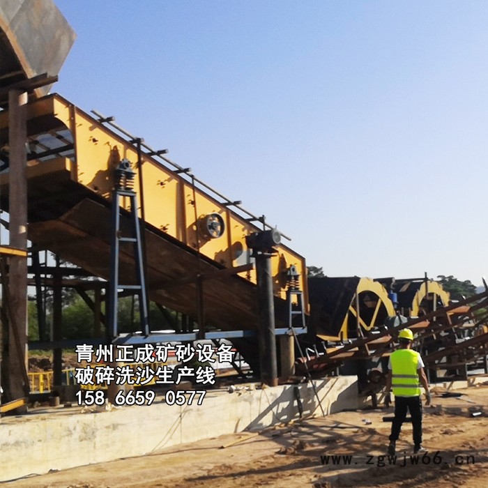 正成 洗沙机 水轮洗沙机 滚筒洗砂机 洗沙机厂家 水轮洗沙机图3