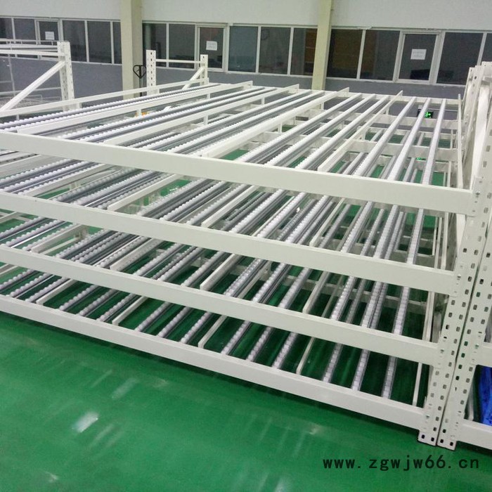 天津流利条货架 质量专业生产厂家条滚筒天津 货架式滚轮滑轨滚筒 无忧售后流利图5