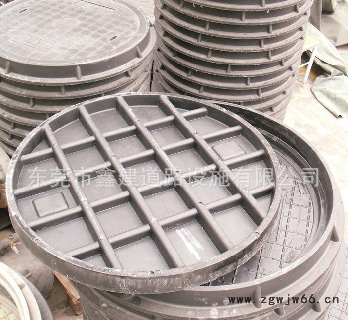 甘肃窖井盖路政市政道路工程专用检查井盖树脂复合材料井盖图2
