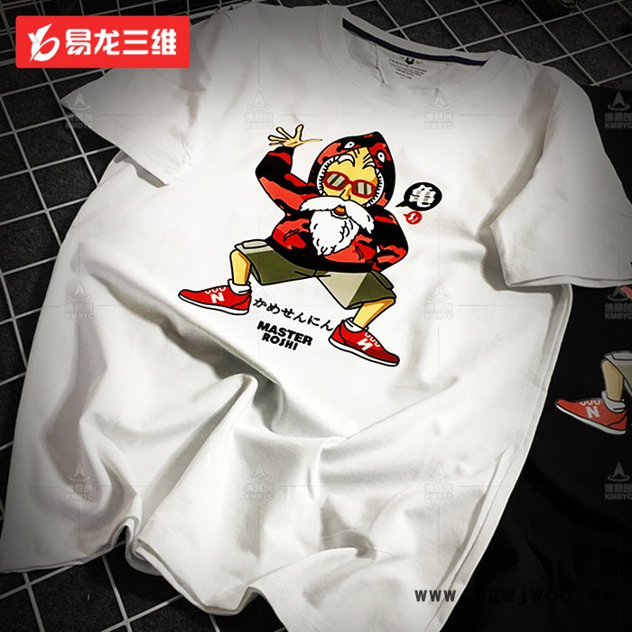 服装平板打印机 双喷头t恤打印机白彩同出 即打即干不掉色不降速图3