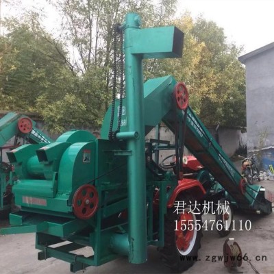 **大型背负式双滚筒脱粒价格多缸机拖拉机配套双滚筒玉米脱粒机