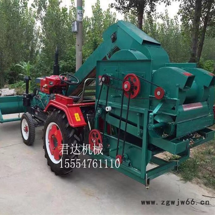 **大型背负式双滚筒脱粒价格多缸机拖拉机配套双滚筒玉米脱粒机图8