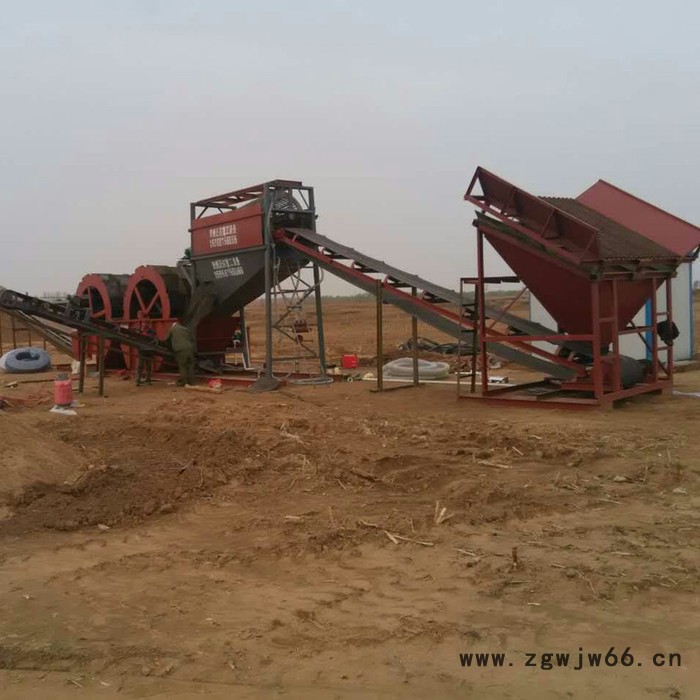 正邦 洗砂机 洗沙机机械 滚筒洗沙机 水洗沙机图5