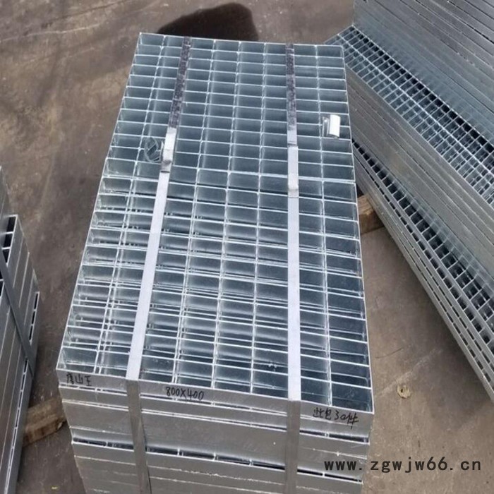 【万春】热镀锌钢格板 井盖排水沟盖板 电厂平台板 楼梯踏步板洗车房钢格栅图4