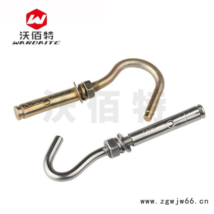 304不锈钢 膨胀挂钩螺丝 膨胀螺栓 风扇吊勾井盖拉爆M6M8M10M12图2