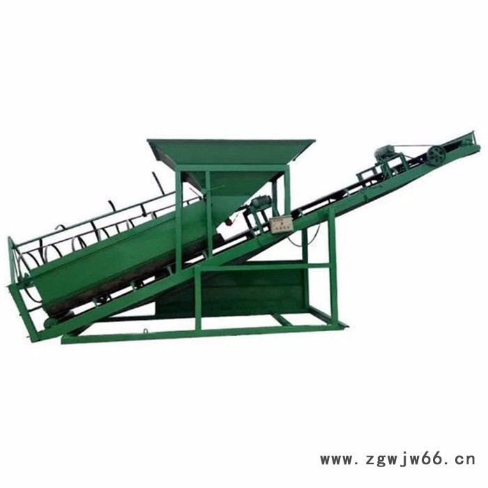 工地滚筒选沙机 大型遥控式筛沙机 河沙滚筒筛分机厂家图2