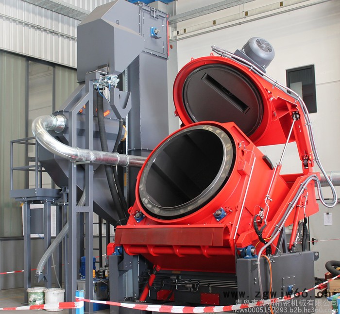 青岛铸造机械有限公司COGEIM克盖姆GT15滚筒抛丸机 滚筒式抛丸机图3