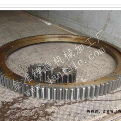 金滩Φ1.82米滚筒烘干机齿圈 跑带 小齿轮 托轮 支架