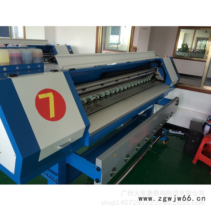 国产双头高速喷墨数码印花机 爱普生喷头 32平方 高精高图2