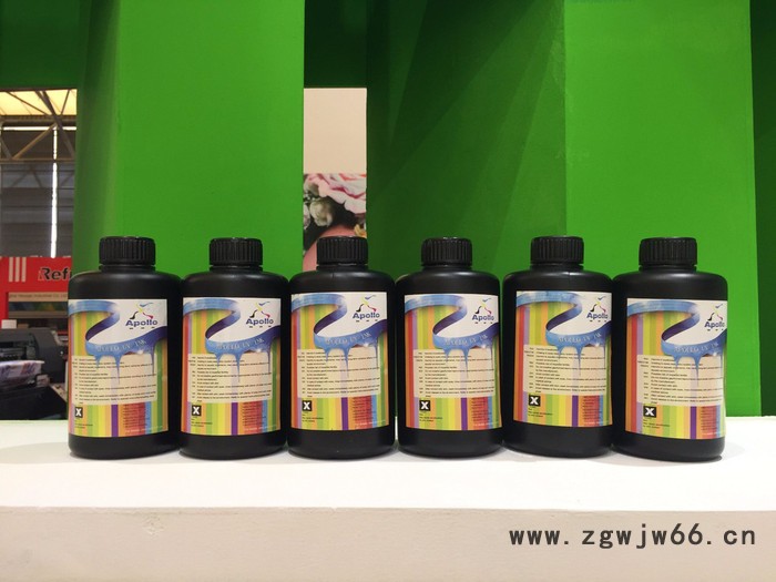 阿波罗UV墨水 柔性硬性墨水 精工、柯尼卡、爱普生等喷头墨水厂家 价格图2