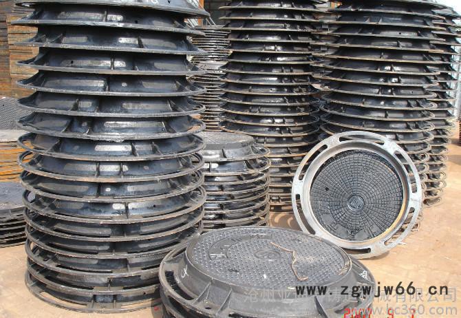 天津排水集团市政井盖 球墨铸铁国标井盖图2