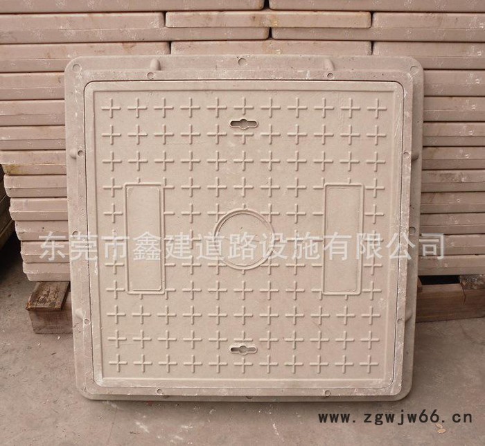 方形检查树脂复合窖井盖 可定做高分子材料路市政井盖图3