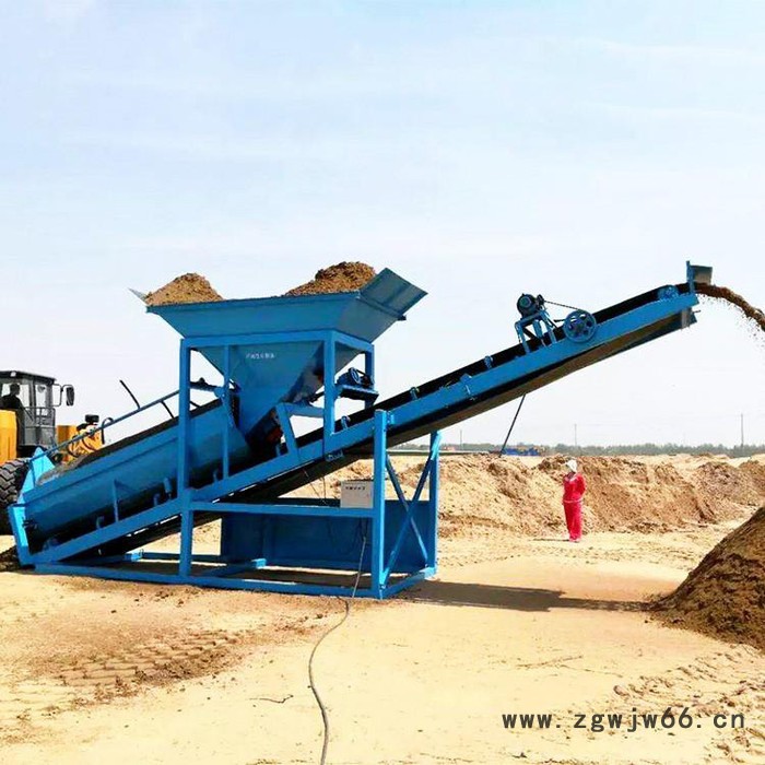 晟益 全自动滚筒筛沙机 沙场筛沙机 移动筛沙机 滚筒筛沙机生产厂家图2