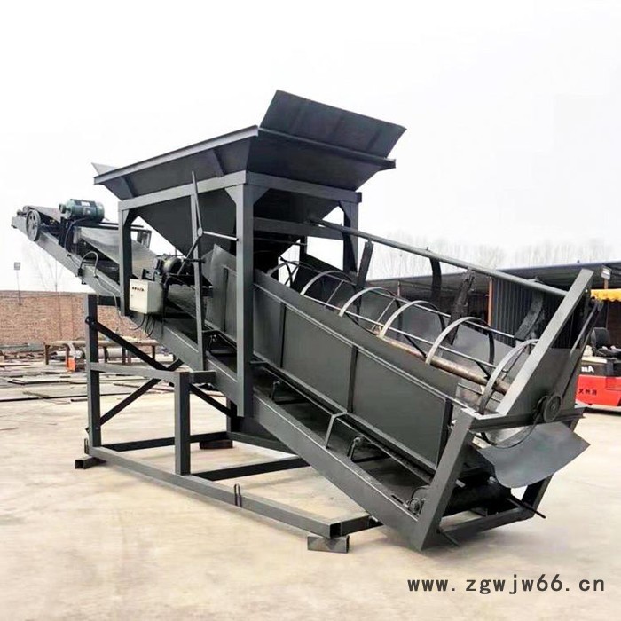 晟益 全自动滚筒筛沙机 沙场筛沙机 移动筛沙机 滚筒筛沙机生产厂家图7