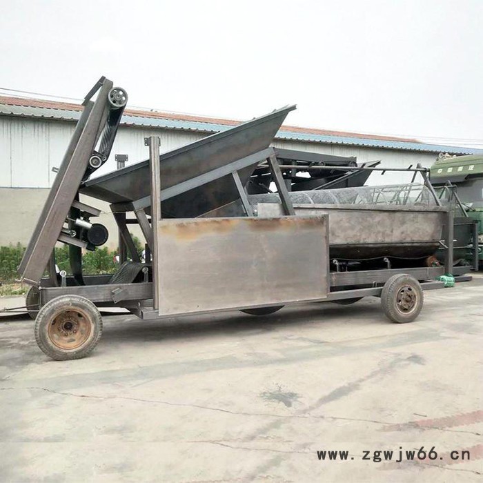 晟益 全自动滚筒筛沙机 沙场筛沙机 移动筛沙机 滚筒筛沙机生产厂家图6