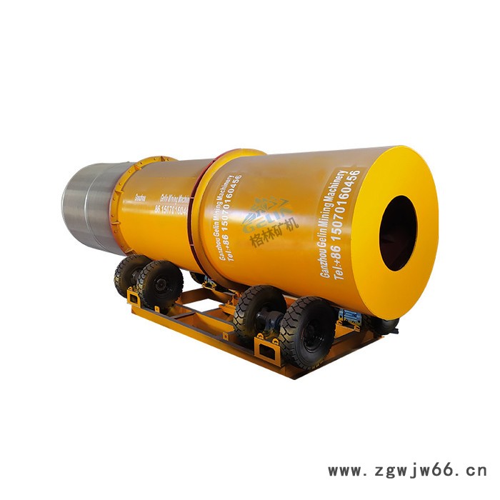 转筒式滚筒洗石机 圆筒洗矿机 大型滚筒洗矿设备 滚筒洗石机脱泥图6