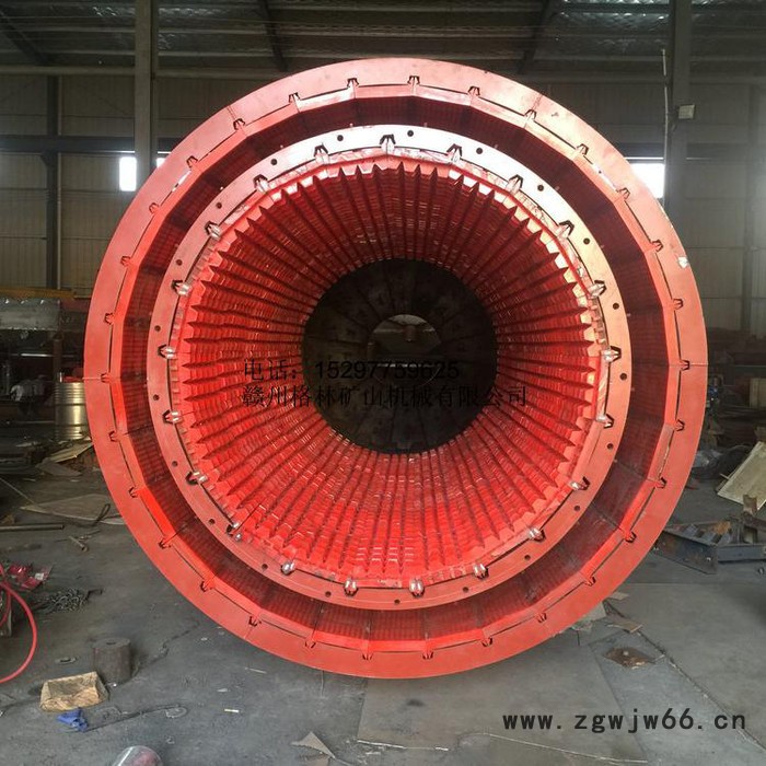 转筒式滚筒洗石机 圆筒洗矿机 大型滚筒洗矿设备 滚筒洗石机脱泥图4