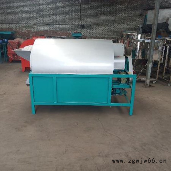 富德150沙土炒货机胡麻籽茶籽滚筒炒货机小型滚筒烘干机花生瓜子炒货机五谷杂粮炒货机图2